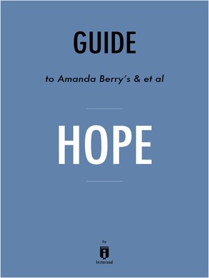cover image of Hope by Amanda Berry and Gina DeJesus / Summary & Analysis